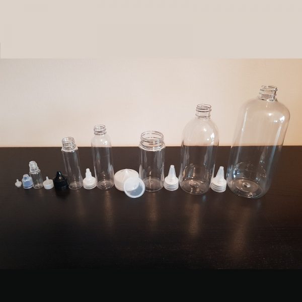 Bottles PET Empty - 10,60,120,200ml 1