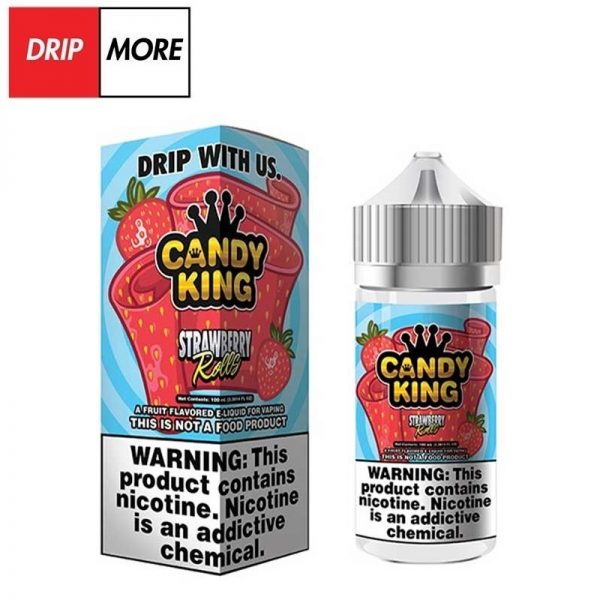 Candy King - Strawberry Rolls 120ml