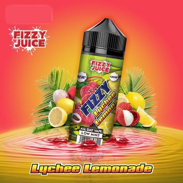 Fizzy – Lychee Lemonade 120ml 1