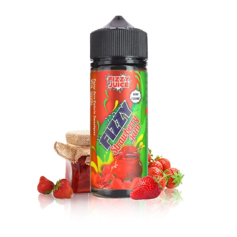 Fizzy – Strawberry Jam 120ml 1