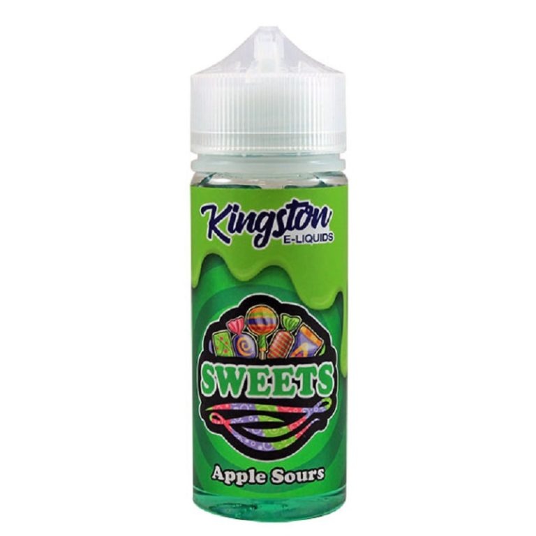 KINGSTON SWEETS APPLE SOURS 120ML (Køb Billigt Her) → Just Vape