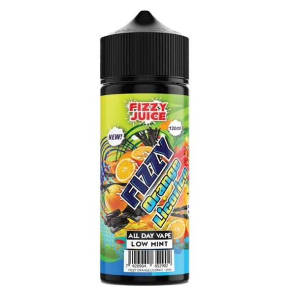Fizzy – Orange Licorice 120ml 1