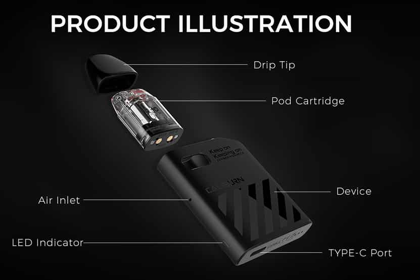 UWELL - CALIBURN AK2 POD SYSTEM