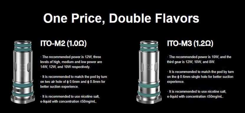VOOPOO - ITO COILS 5 STK