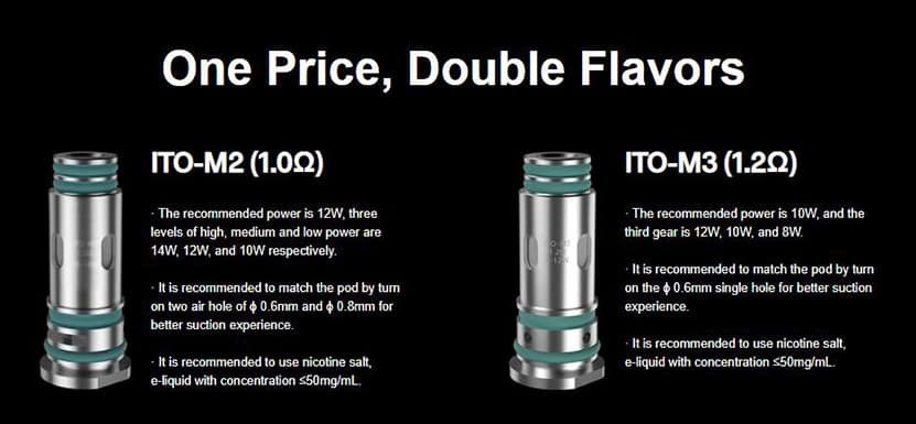 VOOPOO - ITO REPLACEMENT COILS 5 PCS 4