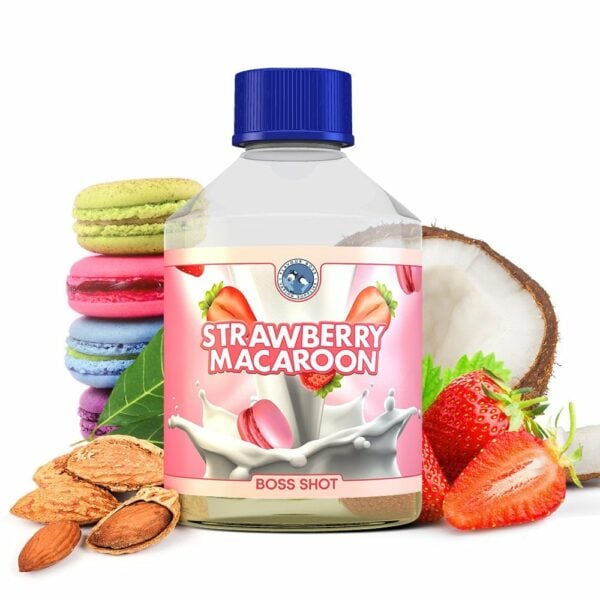 Flavour Boss - Boss Shot - Strawberry Macaroon