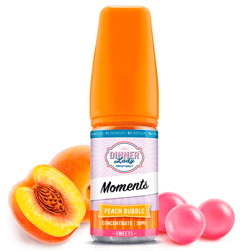 DINNER LADY - MOMENTS - PEACH BUBBLE 30ML
