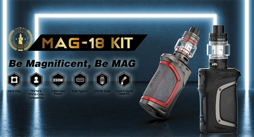 SMOK - MAG 18 WITH TFV-MINI V2 KIT 143