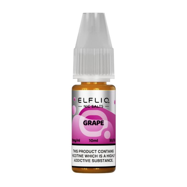 ELFLIQ - Grape Nic Salts 10ml