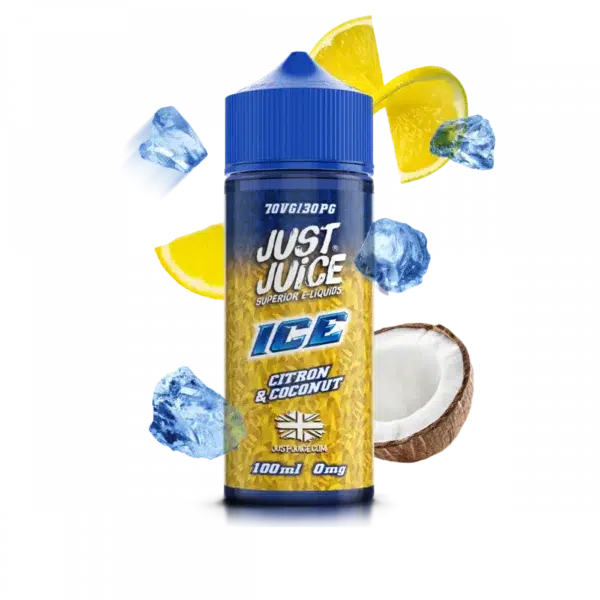 JUST JUICE - ICE - CITRON AND COCONUT 120ML 1