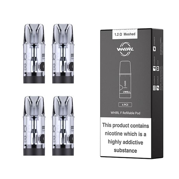 UWELL - WHIRL F REFILLABLE PODS 4PCS