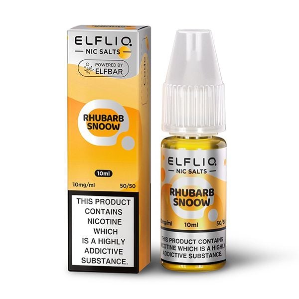 ELFLIQ - Rhubarb Snoow Nic Salts 10ml 1